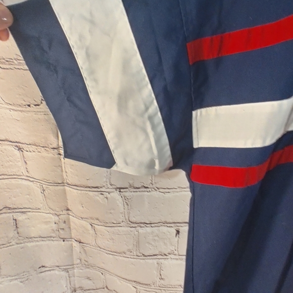 Members Only Vintage 80's Pullover Striped Retro Shirt M - Picture 9 of 11